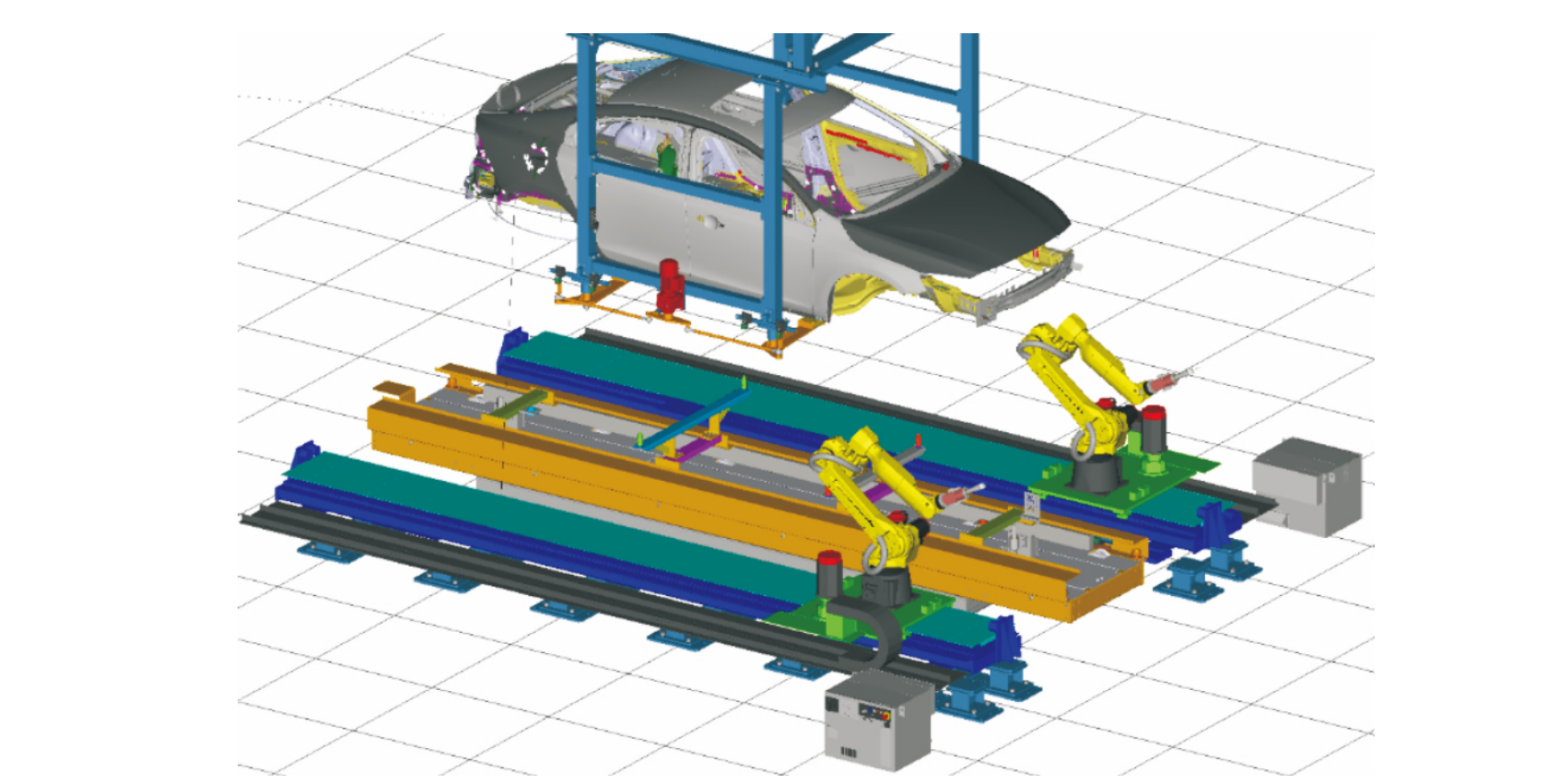 機器人仿真單元系統(tǒng)建模