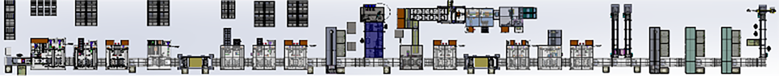 pcu總成生產裝配線